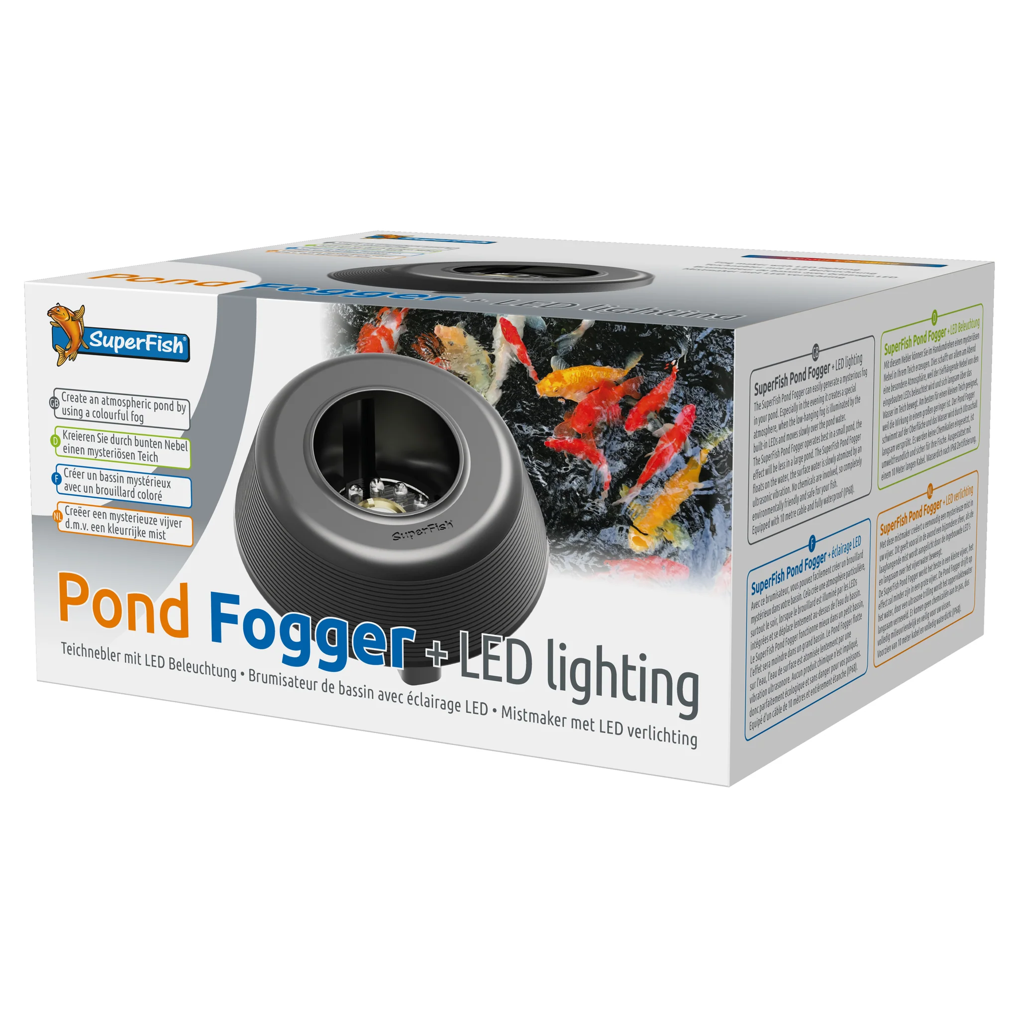 Pond Fogger + LED Lighting